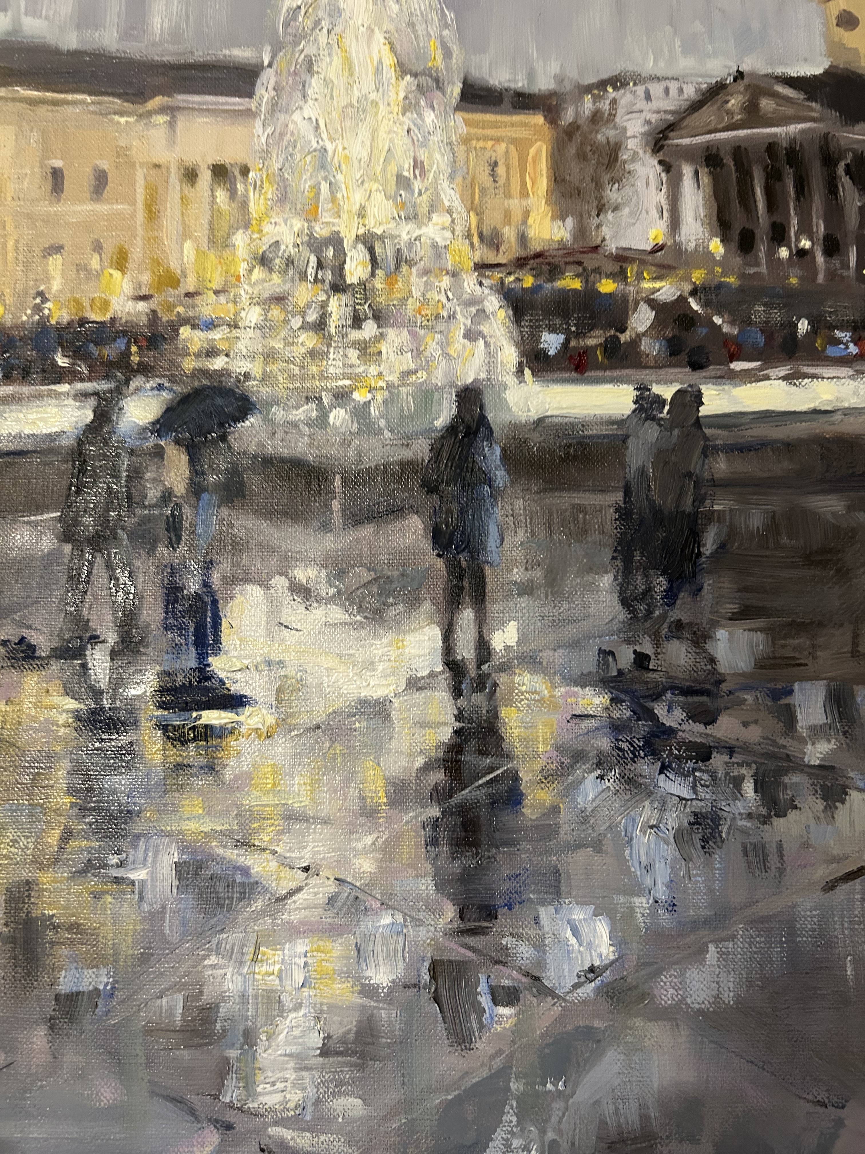Trafalgar Sq painting